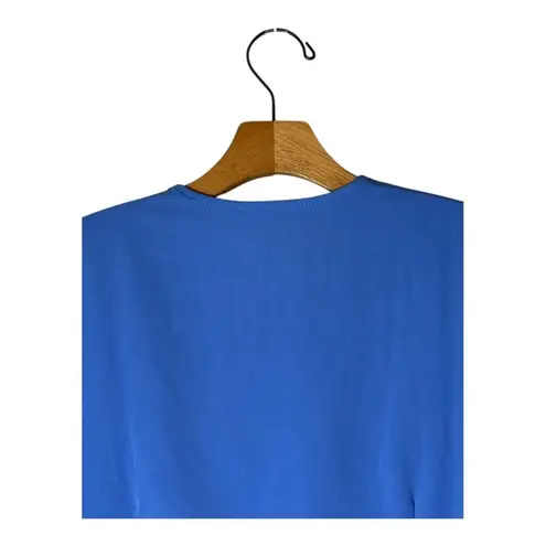 FIGS  Shirt Women Small Blue Casma Three Pocket Short Sleeve Scrub‎ Top Medical