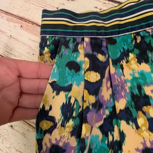 H & M watercolor skirt size 8