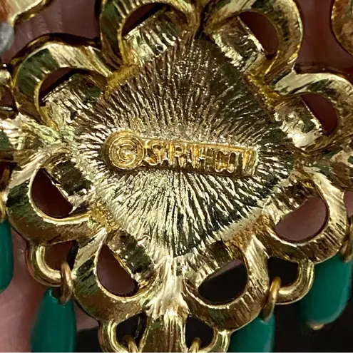 Vintage 1960’s Sarah Coventry Temple Lites Hinged Articulated Brooch