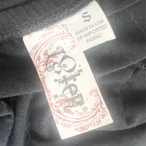 L8ter Black Beaded Halter Strapless Maxi Dress Size Small