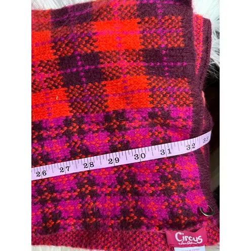 Circus by Sam Edelman Colorful Plaid Scarf