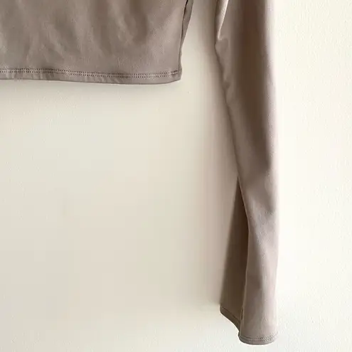 Klesis Taupe Cropped Long