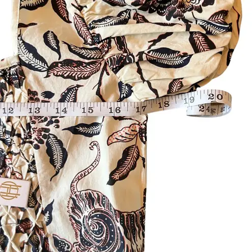 House of Harlow 1960 Puff Sleeve Smocked Mini Dress Size Medium - New with Tags 687P