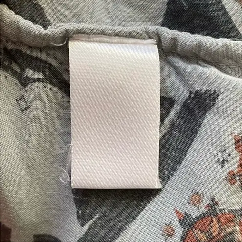 Cleobella Boho Wide Leg Jumpsuit Size XS Mystical Print Sleeveless Festival