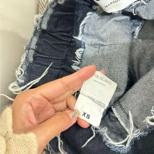 Marques Almeida all blue women aged jumpsuit denim/US4 Size XS