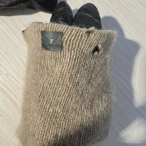 Nordstrom Womens VTG  Leather Cashmere Size 7 Driving Gloves Classic Demure