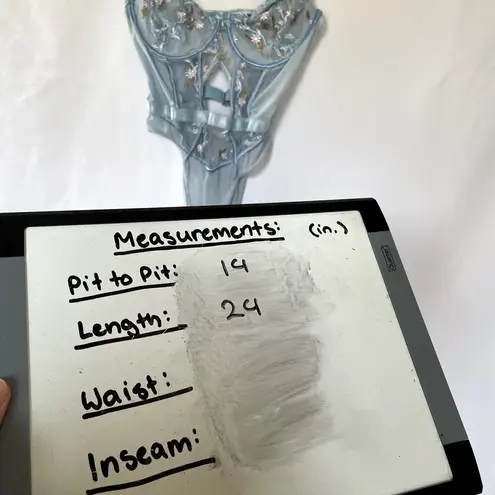 Blue lace floral lingerie elegant teddy sheer design belt embroidered women's S