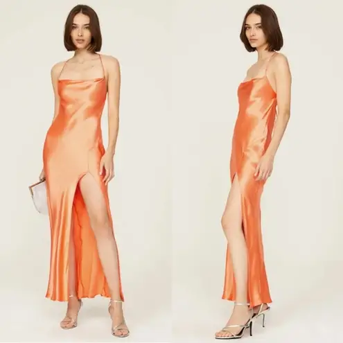 Bec & Bridge Annika Gown Maxi Dress in Orange Size US 8