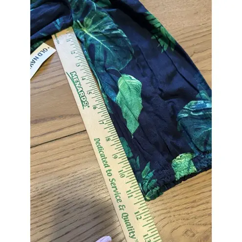 Old Navy  Tropical Leaf‎ Print Short Sleeve Tunic Top/Dress Size Medium Beach NWT