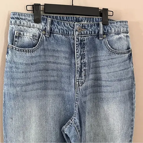 Style & Co  Slouchy Crop Fit High-Rise Slimming Pocket Jeans Size 10