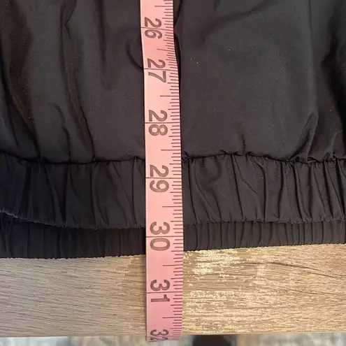 Dryjoys by Footjoy Mens 1/4 Zip Pullover Golf Rain Wind Jacket Black Size XL