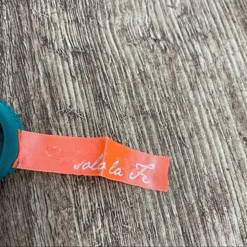 Sola La Fe High Low Green T