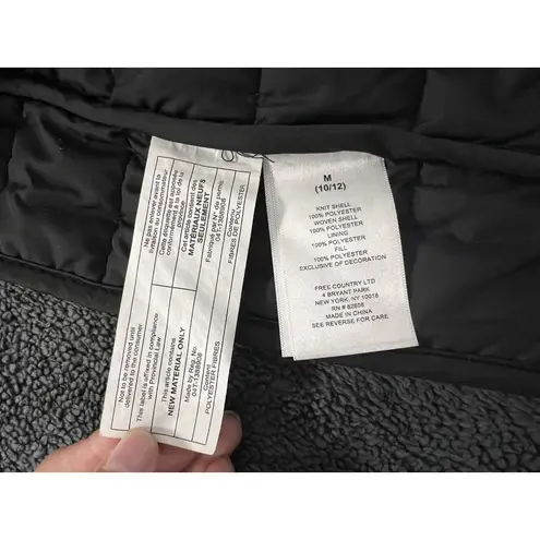 Free Country Women Size Medium Fleece Lined Vest Outdoor Hiking Country Comfort