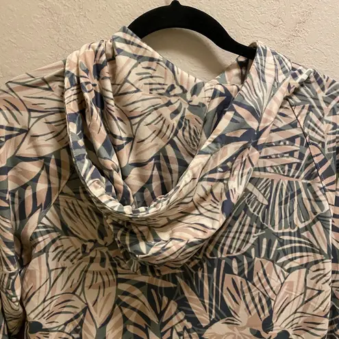 Feat Tropical Flowtech Floral Roam Hoodie Size Small