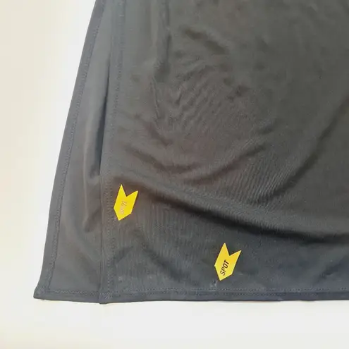 LPA Naima Ruched Maxi Dress in Black Small