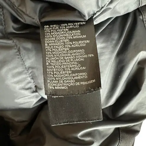 The North Face  550 Black Far Northern Waterproof Down Fill Hooded Parka Size XS