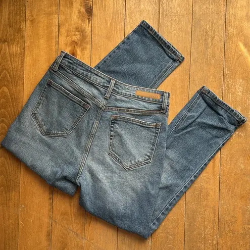 Cello  High Waisted Cropped Classic Blue Denim Jeans 7