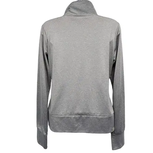 Bench Tonal Sporty Double Zip Up High Neck Fleece Lined Athletic Jacket