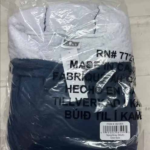 The Wayy Big Hoodie Unisex, Wearable Blanket Blue Size undefined