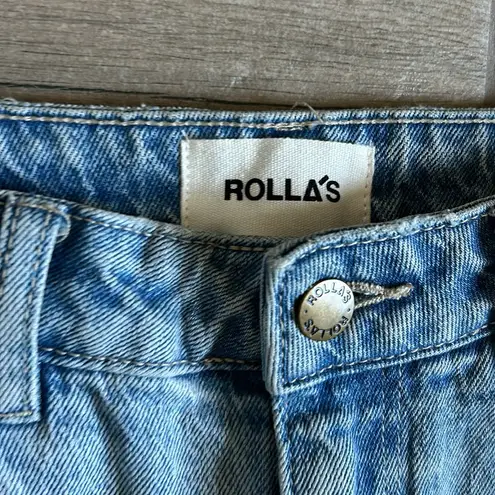 Rolla's Rolla’s original high rise straight jeans