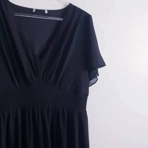 Baltic Born Birdie Maxi Dress Smocked Short Sleeve New Without Tags