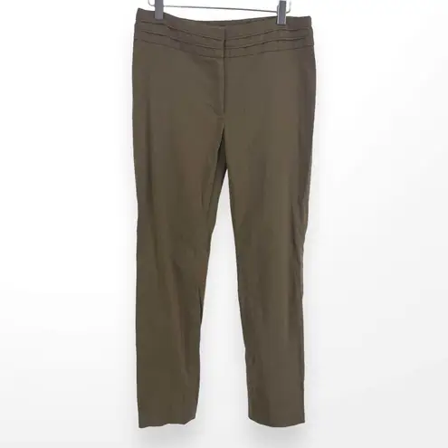 Rafaella Brown Straight Leg Dress Pants