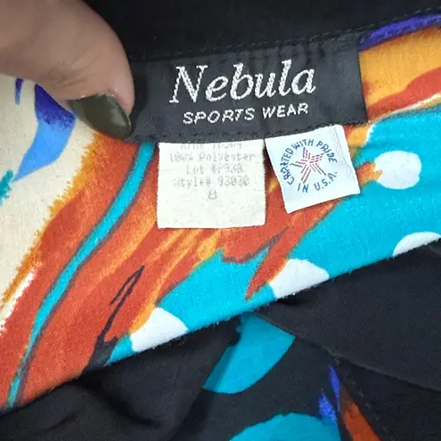 Vintage Nebula Sportswear Abstract Print 4