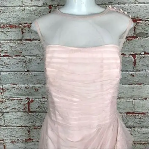 White by Vera Wang Dress Sleeveless Sz 16 Dance Party Prom Cocktail Formal Drape
