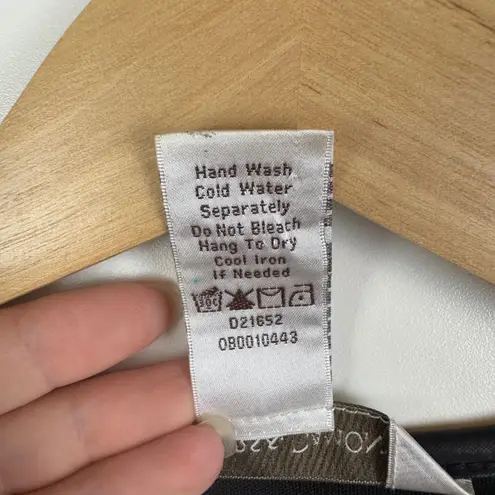 Drapers & Damons Floral Embroidered Sheer Mesh Zip Front Jacket 2X Cottage Boho Black