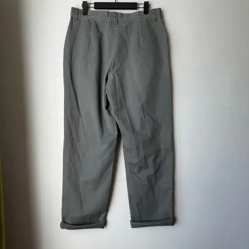 Riders By Lee Vintage Riders Casuals Green Tapered Pants 12