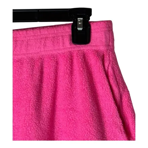 Sundry Shorts Women Medium Pink Faux Sherpa NWT Athletic Athleisure Preppy Yoga