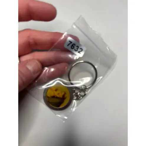 Saint Anthony Blessed Relic Keychain With Double