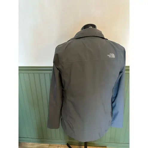 The North Face Women’s Dry Vent Gray Zip-up Jacket Coat Size Small