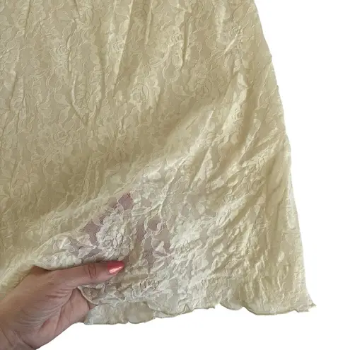 Hanky Panky Plus Ivory Lace Babydoll Teddy Lingerie Sleepwear Women’s Size 3X