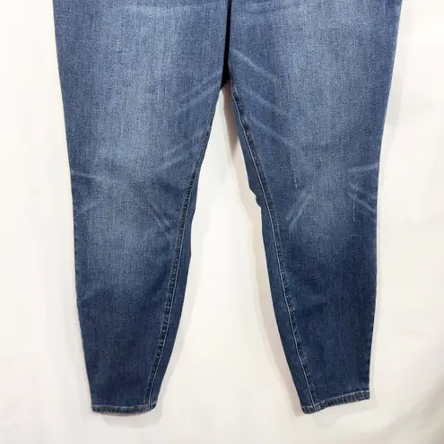 Judy Blue Plus Size 18 Skinny Jeans Dark Wash Denim Stretch High Rise 607