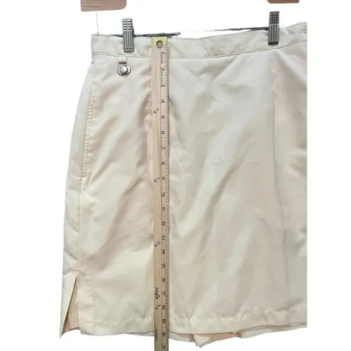 Liz Claiborne  LIZGOLF Skort Womens Size 8 Light Yellow Tennis Pickleball Golf