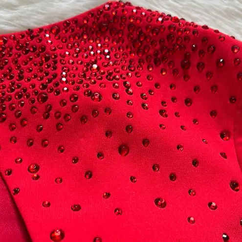 Studio 17 Rhinestone Crop Top