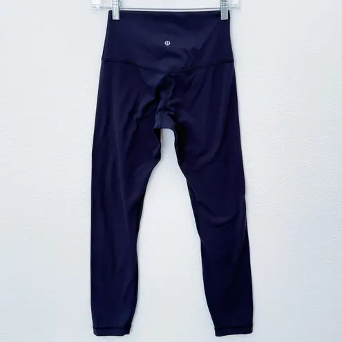 Lululemon [] Navy Blue Blueberry Jam High Rise Align Pant II Four Way Stretch 6 - Image 4