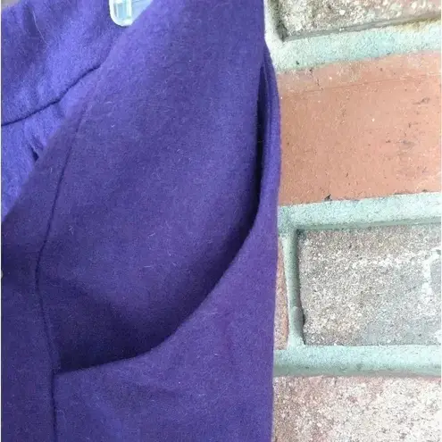 Vera Wang Simply Vera Purple wool skirt