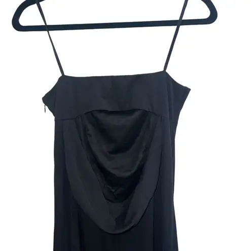 Katie May NEW NWT Mary Kate Strapless Drape Back Gown Black