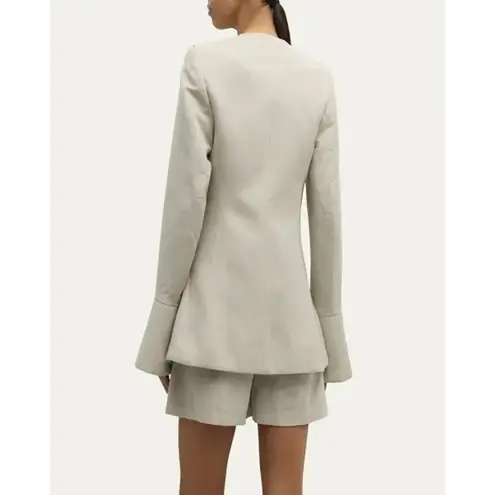 CO Clay Gray Collarless Flare Cuff V