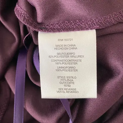City Studio sz M metallic purple Y2K skirt NWT Size M