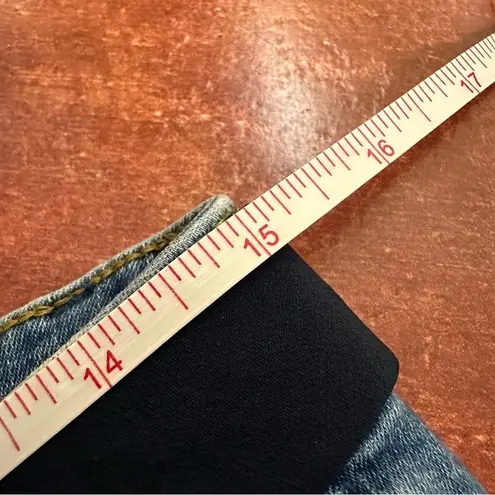 Leonard Paris Neck Tie Belt Jeans Blue Size 30