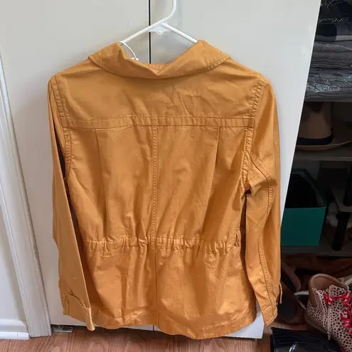 NWT Free Assembly Yellow Utility Jacket | Gathered Waist | Size S