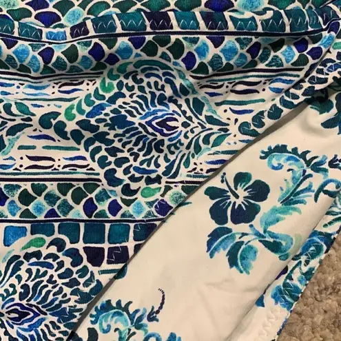 Tommy Bahama New.  blue reversible bikini bottom.