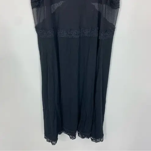 Adore Me  Minerva Mesh Chemise Slip Black Size Large - Image 6