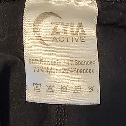 Zyia Active Black Woman’s Trainer Sportswear Shorts Size Medium