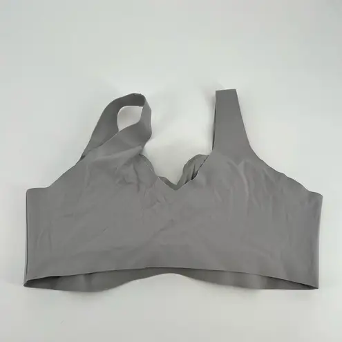 Honeylove SoftForm Bra back smoothing invisible seams moon dust / gray size 2X