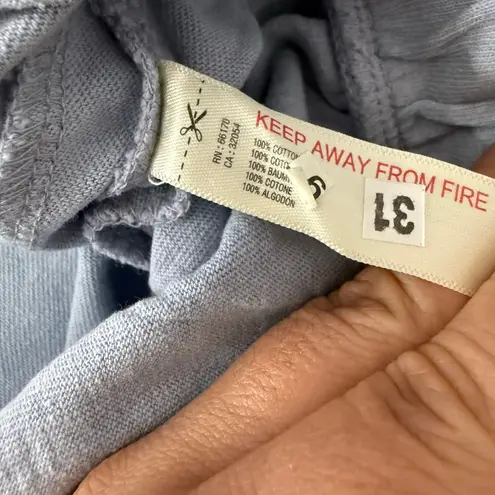 Free People  Womens Natural Max Shorts, Blue, S