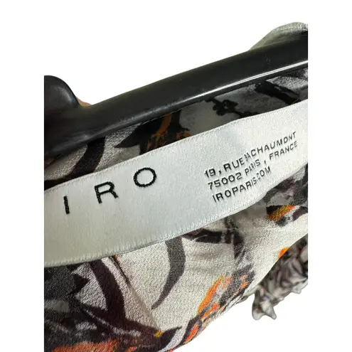IRO New Voodoo Multicolor Long Sleeve Viscose Blouse Size 38